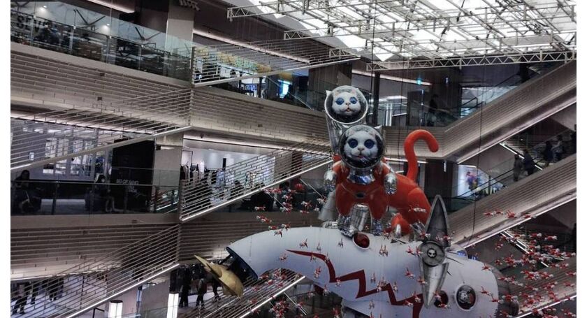 ネコちゃん模型