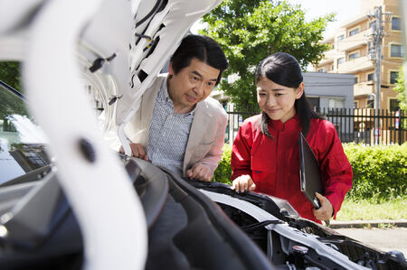 車検　女性